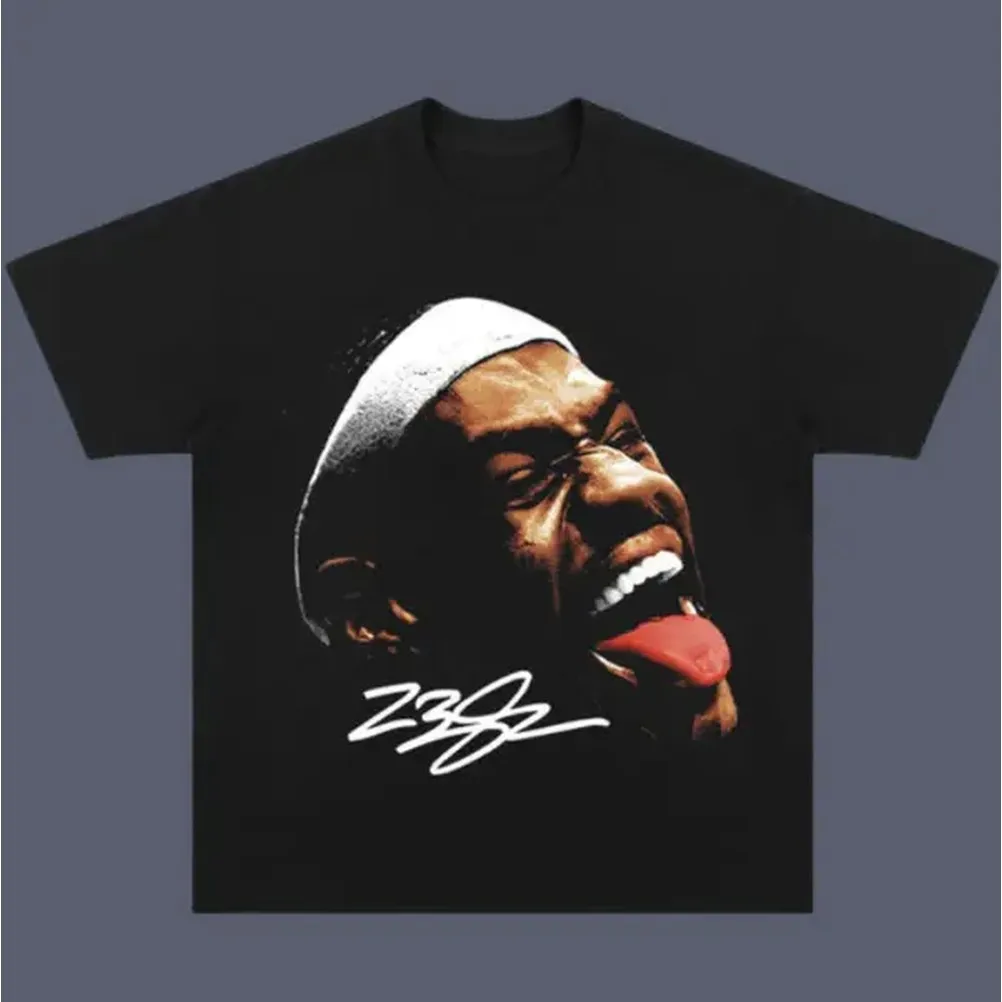Street Fashion Mood - Retro Lebron James Vintage Tee, Lebron