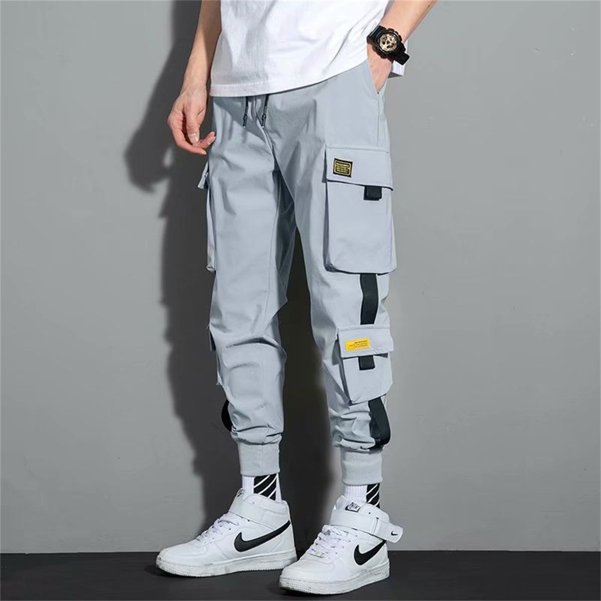 Street Fashion Model - Fashion Multiple Models New Multi Pocket