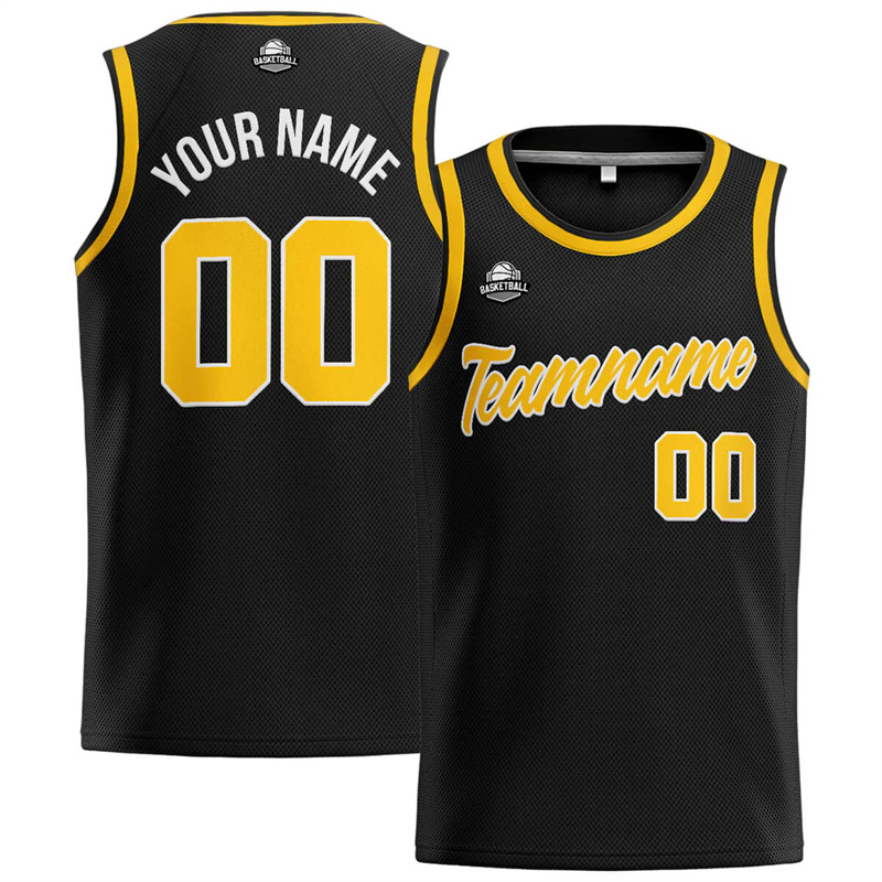 Street Fashion Name - Black Basketball Vest Men And Children
