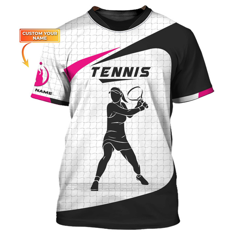 Street Fashion Name - Custom Name Tennis Ball Graphic T-shirt