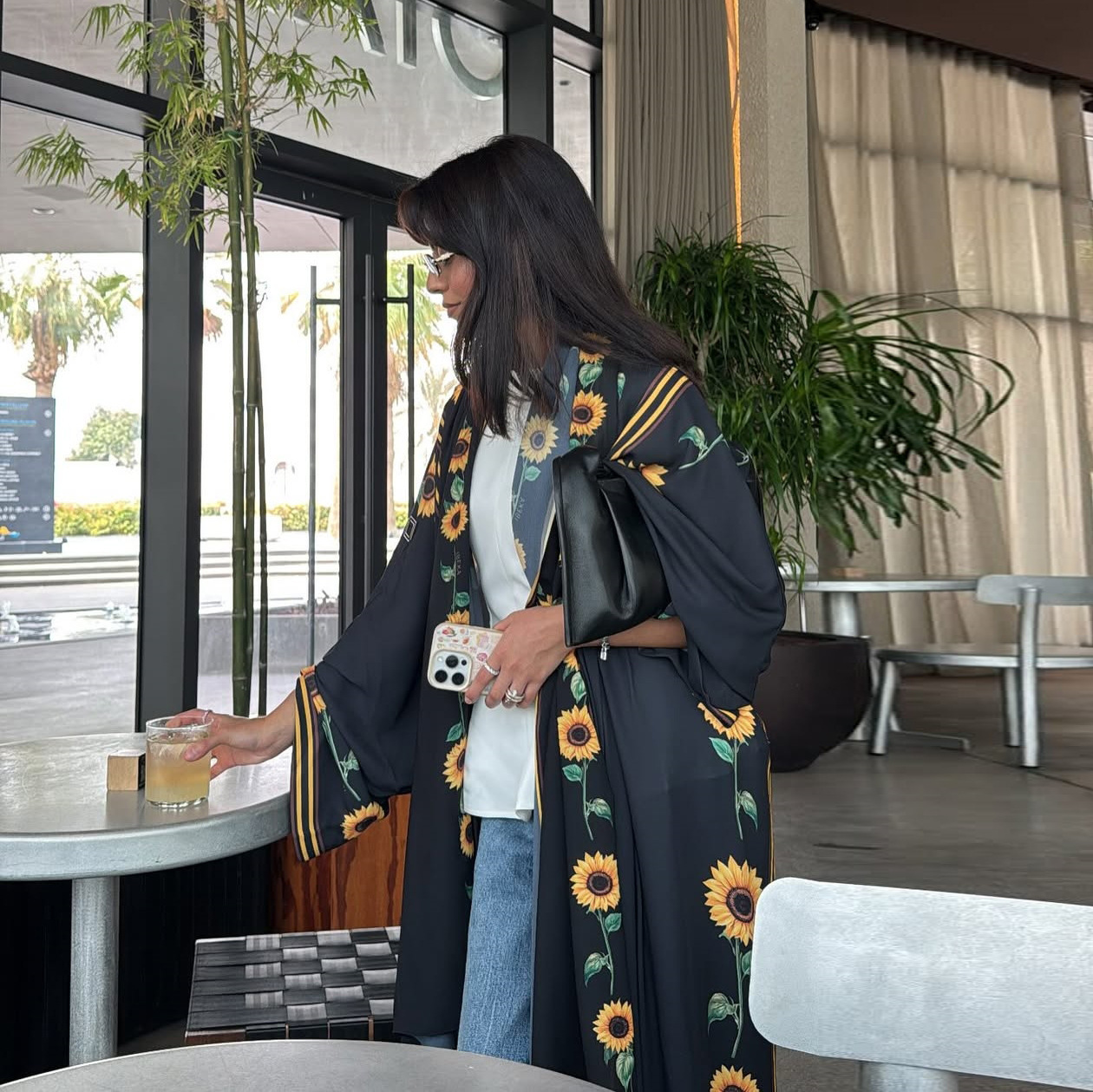 Dubai Cardigan Robe Dress with - đánh giá và giá Street Fashion Dubai