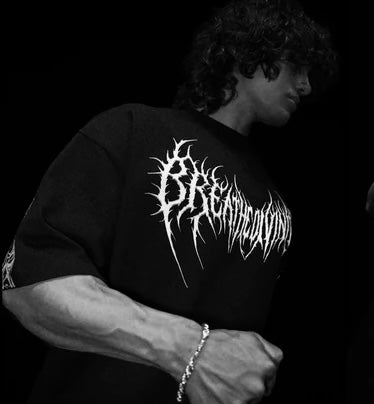 Men's Double Dragon Pattern T- - đánh giá và giá Street Fashion Clothes