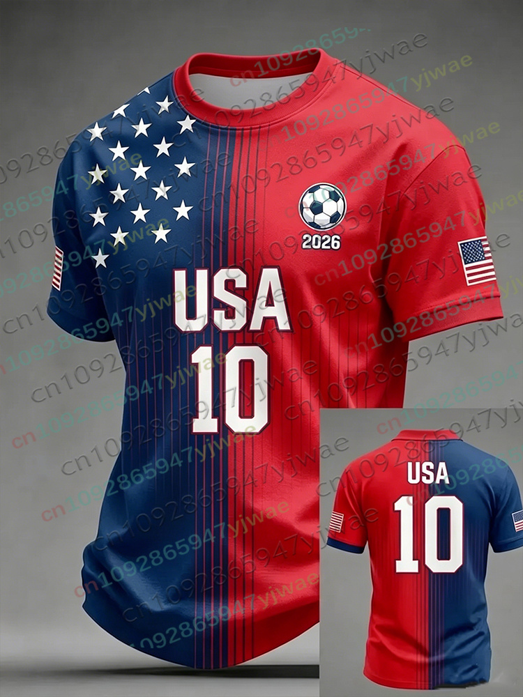 2026 USA Flag Soccer Jersey fo - đánh giá và giá Street Fashion Usa