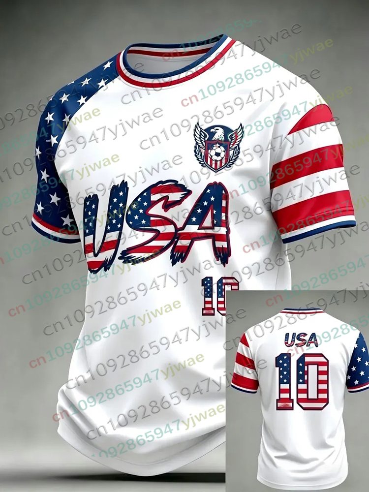 2026 USA Flag Soccer Jersey fo - đánh giá và giá Street Fashion Usa