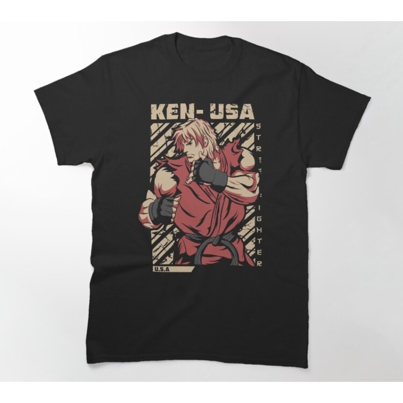 Street Fighter Ken USA Retro P - đánh giá và giá Street Fashion Game