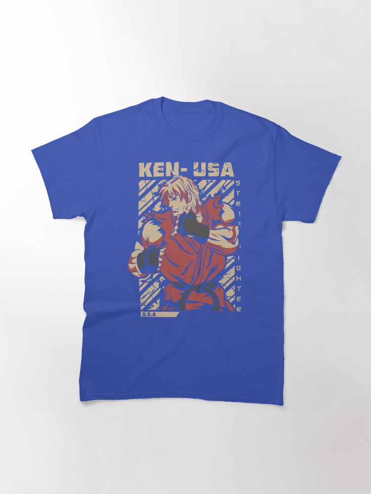 Street Fighter Ken USA Retro P - đánh giá và giá Street Fashion Game