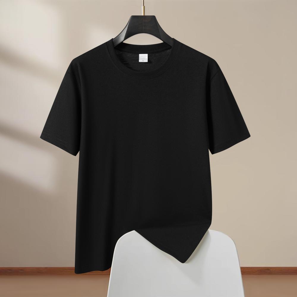 Mens Black Crew Neck Tee Funny - đánh giá và giá Street Fashion Game