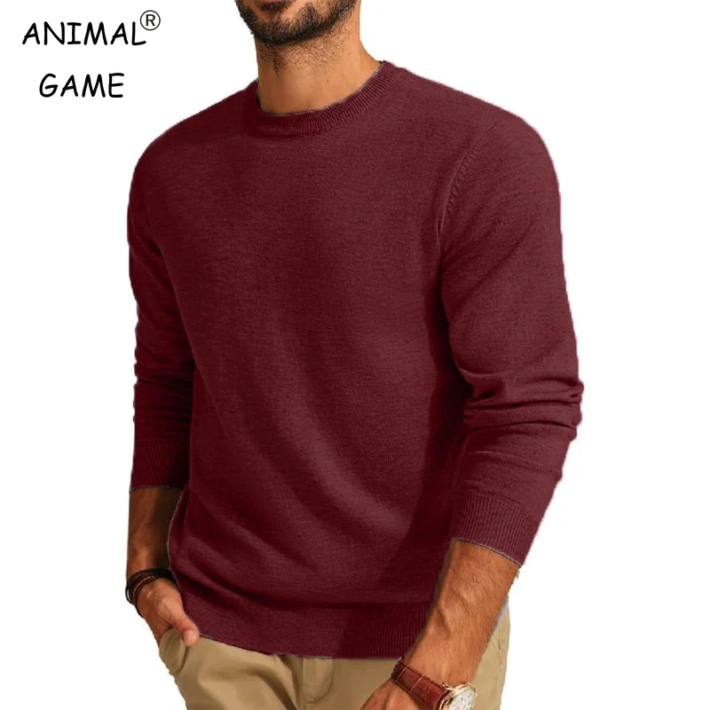 Men's Long Sleeve Sweaters Cre - đánh giá và giá Street Fashion Game