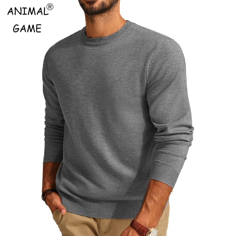 Men's Long Sleeve Sweaters Cre - đánh giá và giá Street Fashion Game