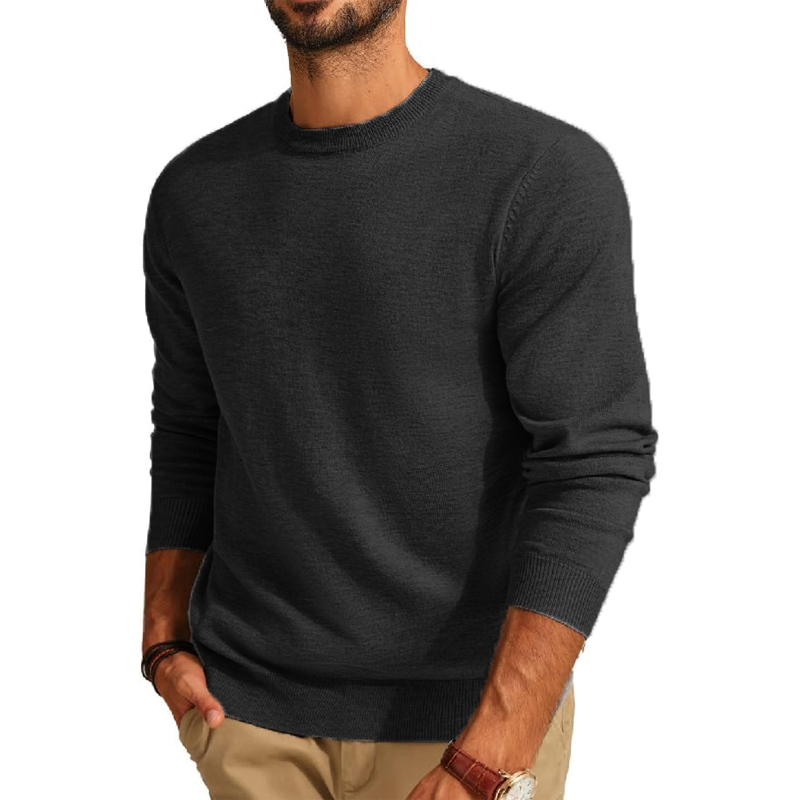 Men's Long Sleeve Sweaters Cre - đánh giá và giá Street Fashion Game